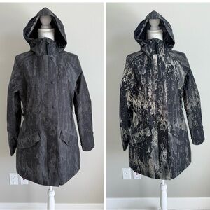 Canada Goose Trinity rain jacket small 5603LBPZ birchbark reflect limited rare